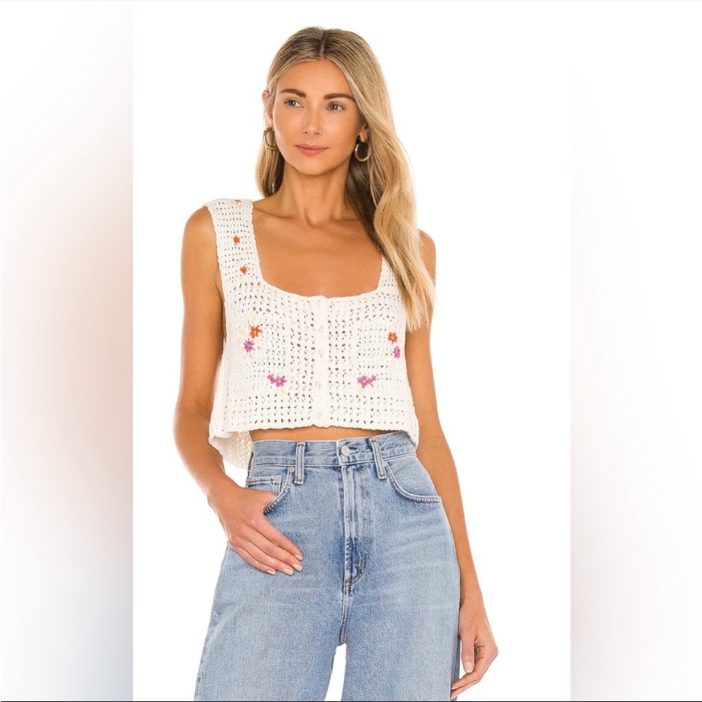 Wildflowers Cardigan in Daisy Combo